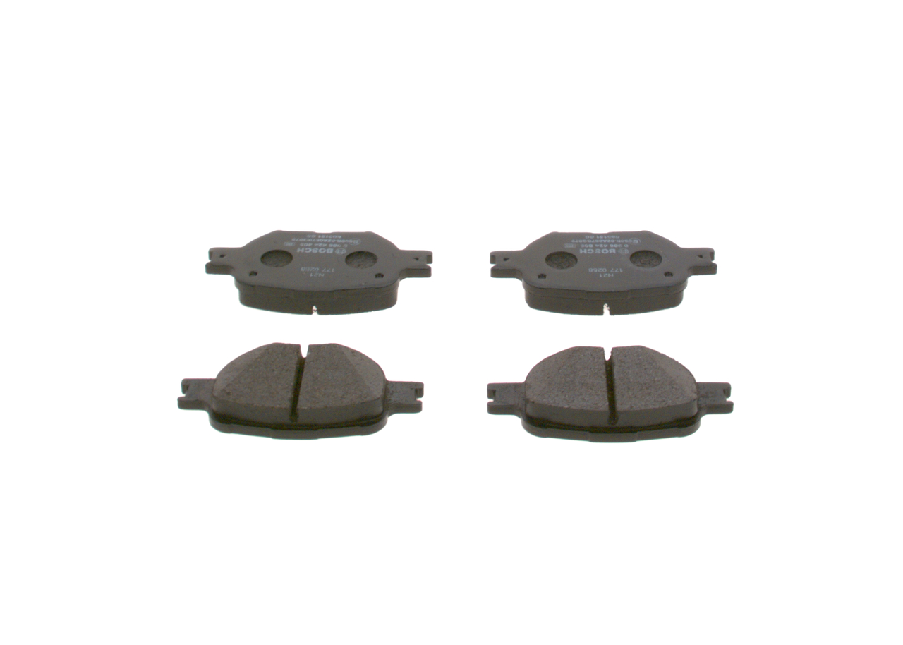 Brake Pad Set, disc brake - 0 986 424 808 BOSCH
