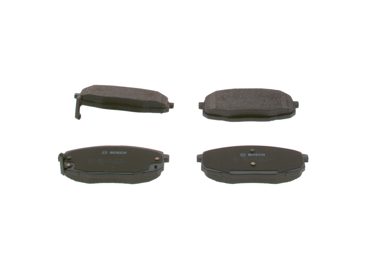 Brake Pad Set, disc brake - 0 986 424 811 BOSCH