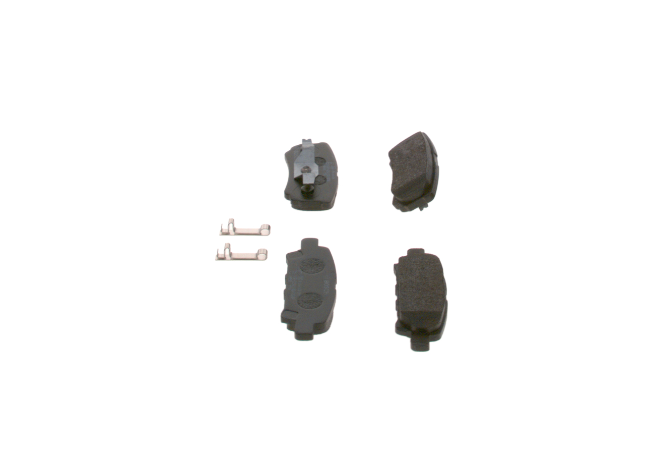 Brake Pad Set, disc brake - 0 986 424 814 BOSCH