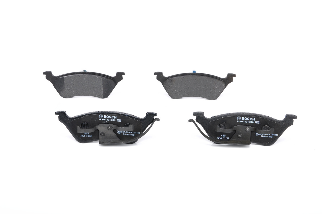 Kit pastiglie freno, Freno a disco - 0 986 424 816 BOSCH