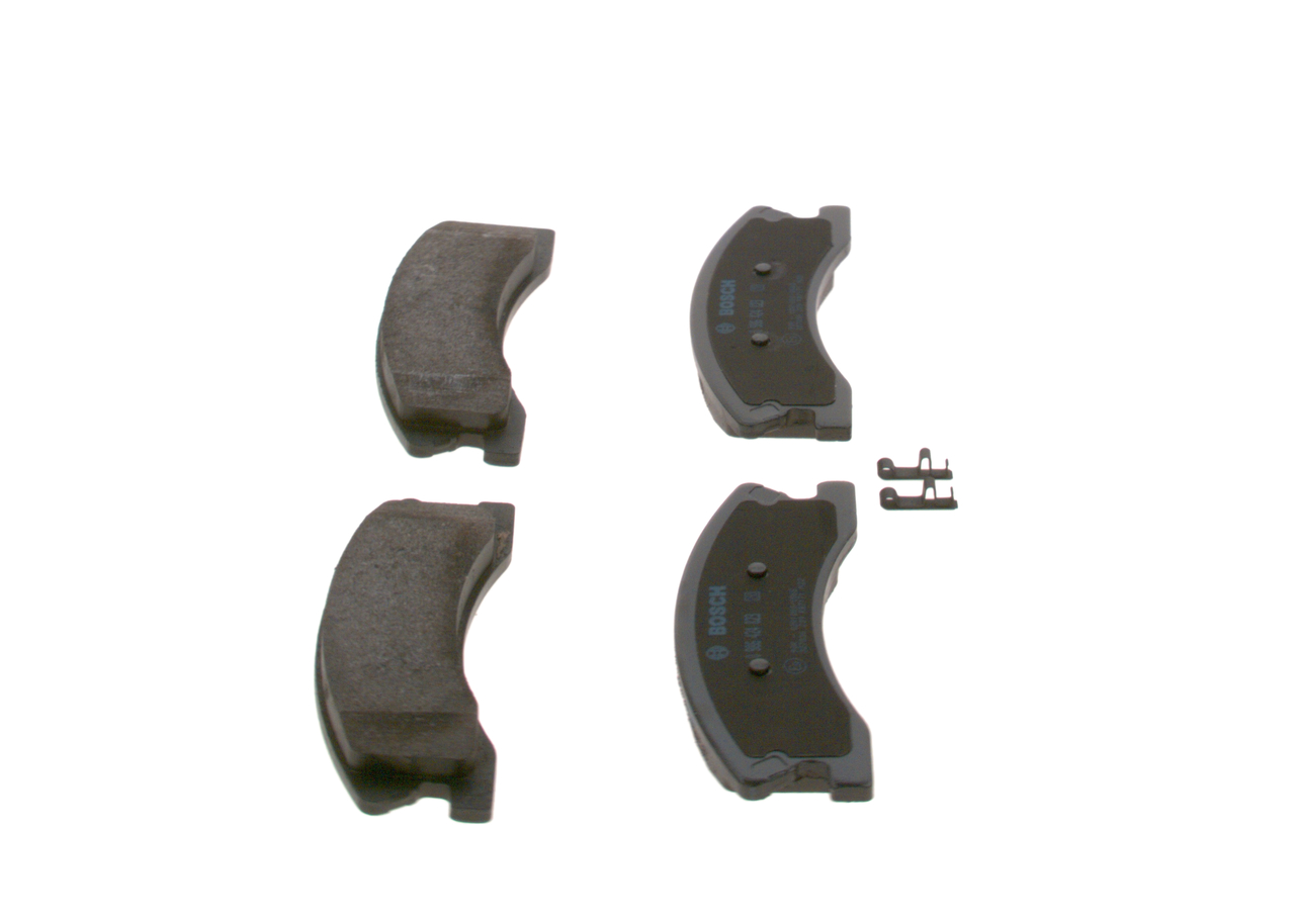 Brake Pad Set, disc brake - 0 986 424 823 BOSCH