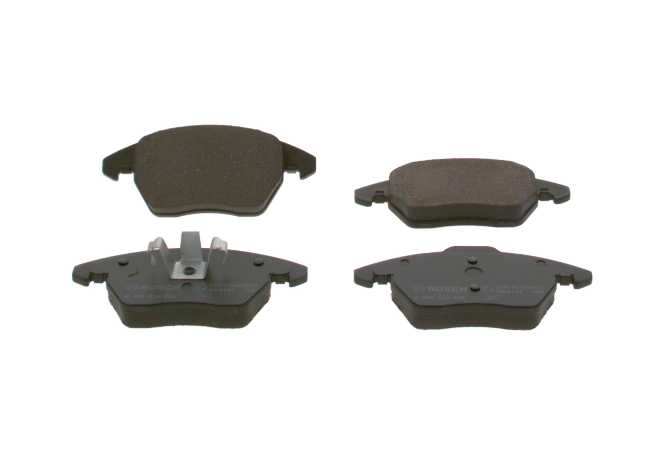 Kit pastiglie freno, Freno a disco - 0 986 424 825 BOSCH