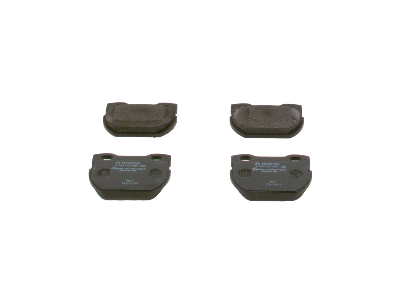 Brake Pad Set, disc brake - 0 986 424 827 BOSCH