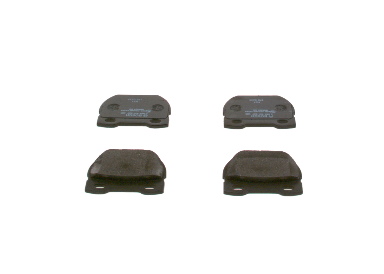 Brake Pad Set, disc brake - 0 986 424 827 BOSCH