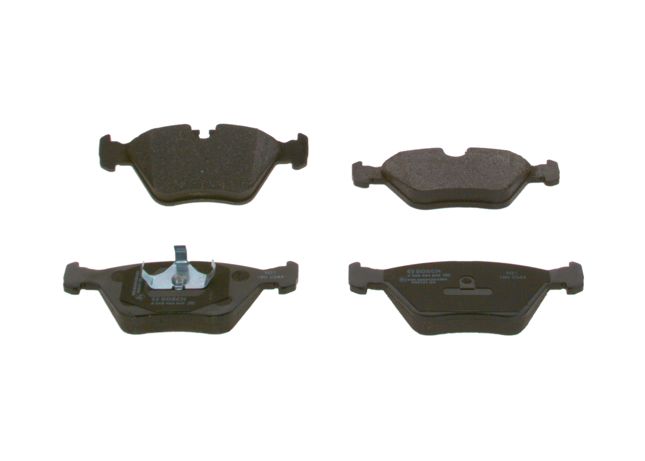 Bremsbelagsatz, Scheibenbremse - 0 986 424 828 BOSCH