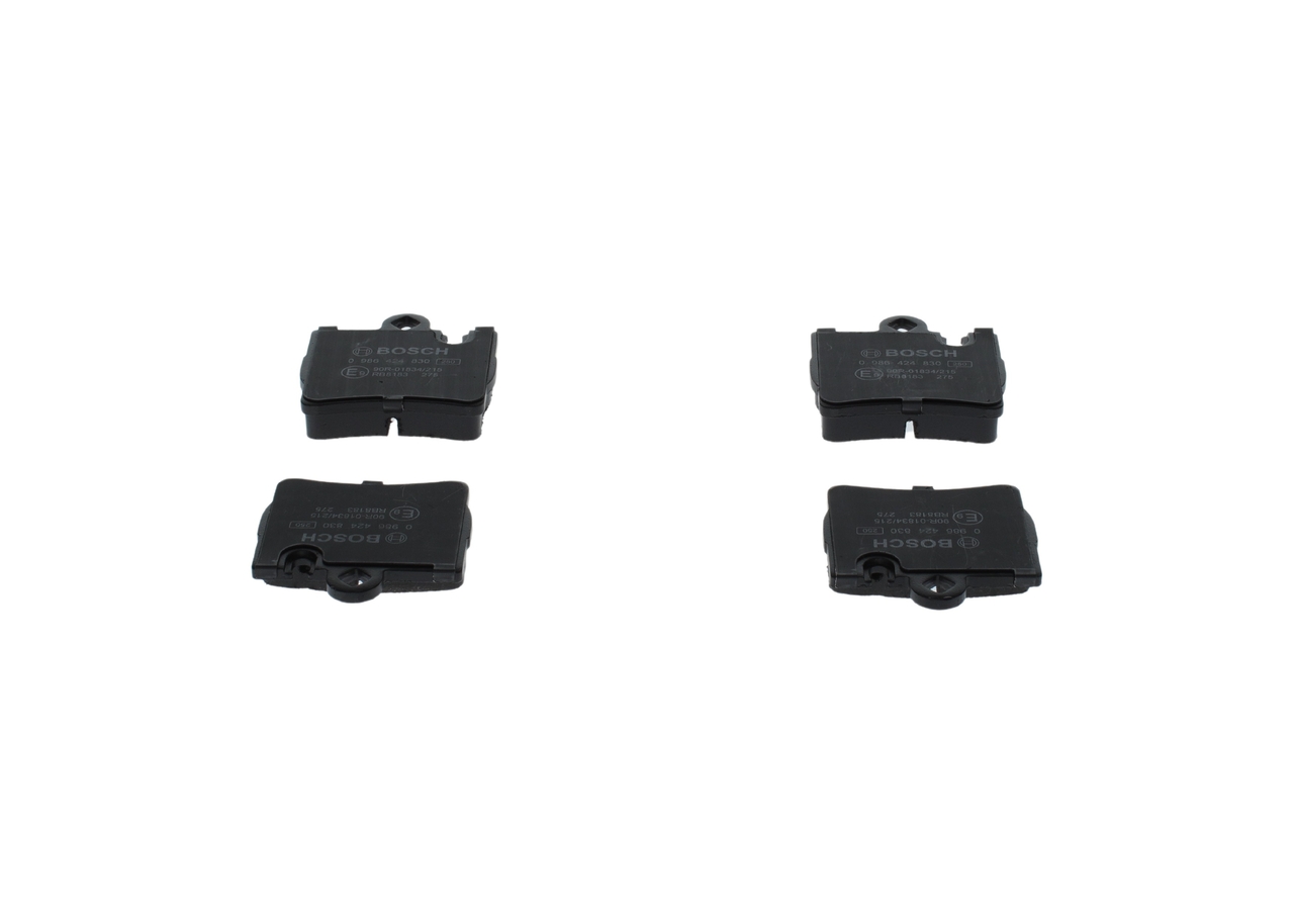 Brake Pad Set, disc brake - 0 986 424 830 BOSCH