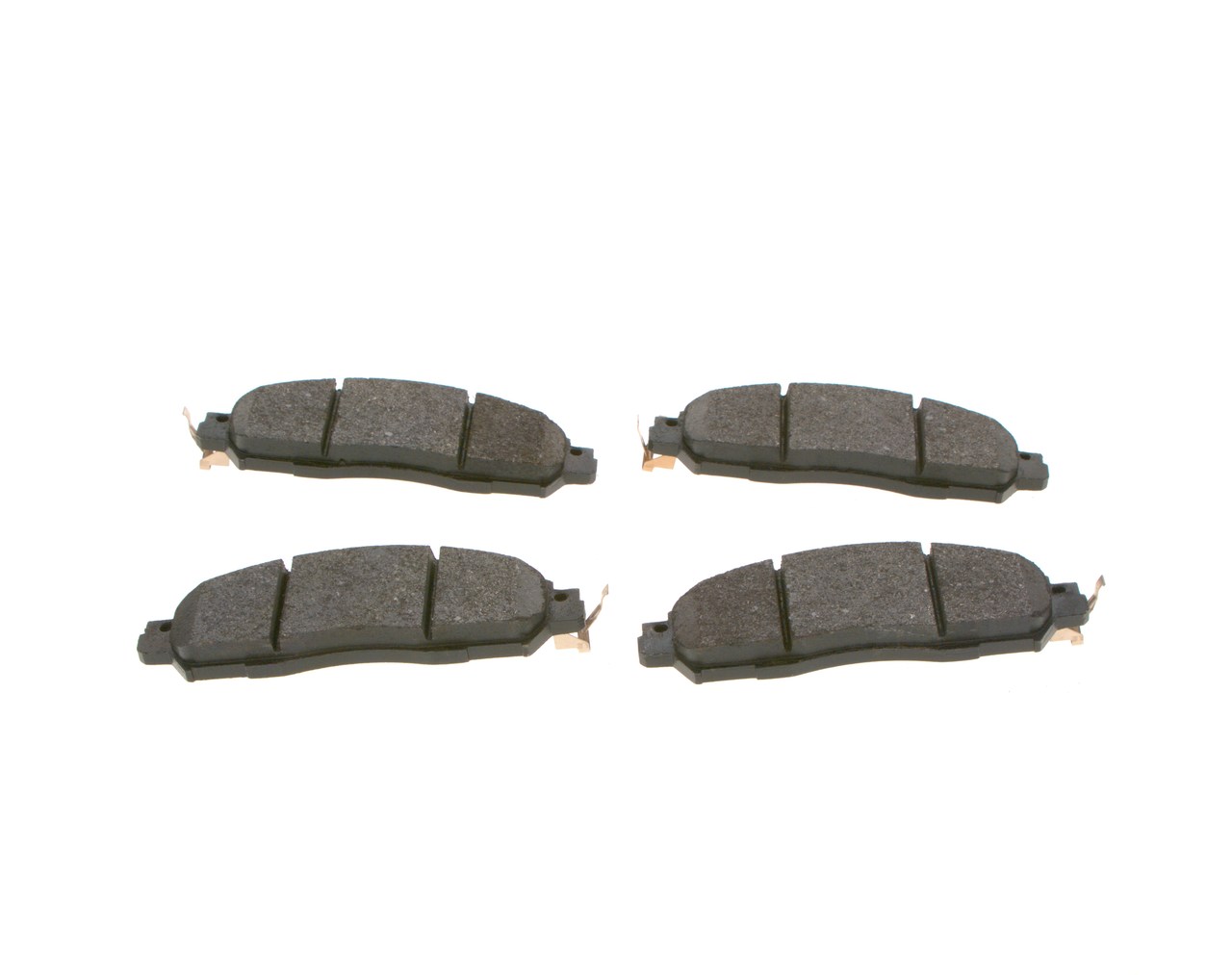 Brake Pad Set, disc brake - 0 986 424 837 BOSCH