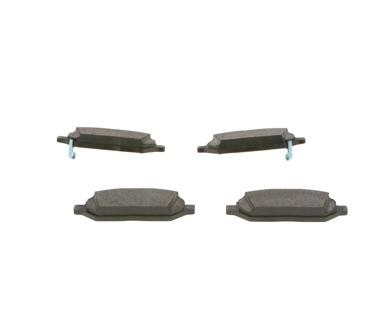 Brake Pad Set, disc brake - 0 986 424 842 BOSCH