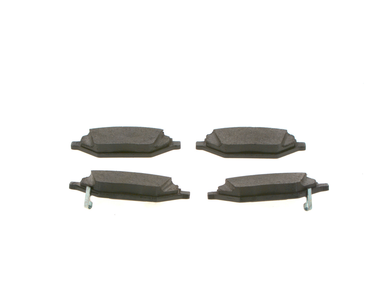 Brake Pad Set, disc brake - 0 986 424 843 BOSCH
