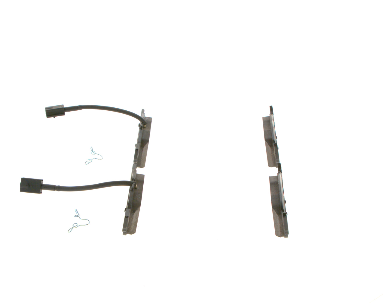 Brake Pad Set, disc brake - 0 986 424 848 BOSCH