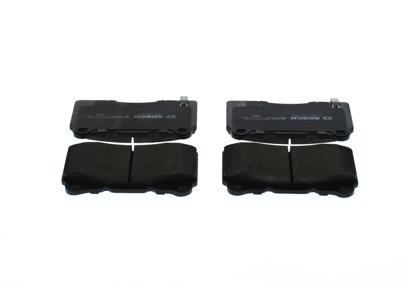 Brake Pad Set, disc brake - 0 986 424 852 BOSCH