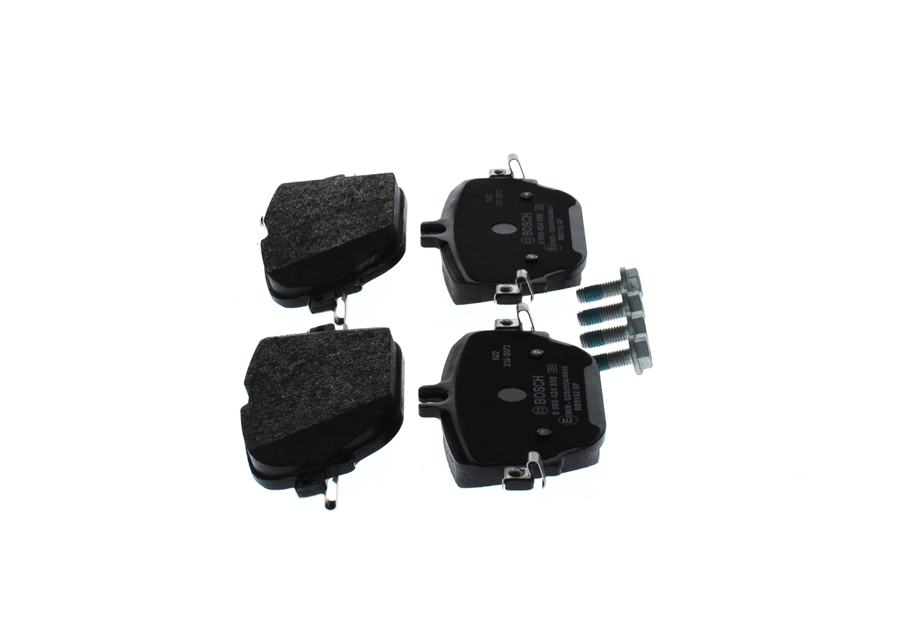 Brake Pad Set, disc brake - 0 986 424 858 BOSCH