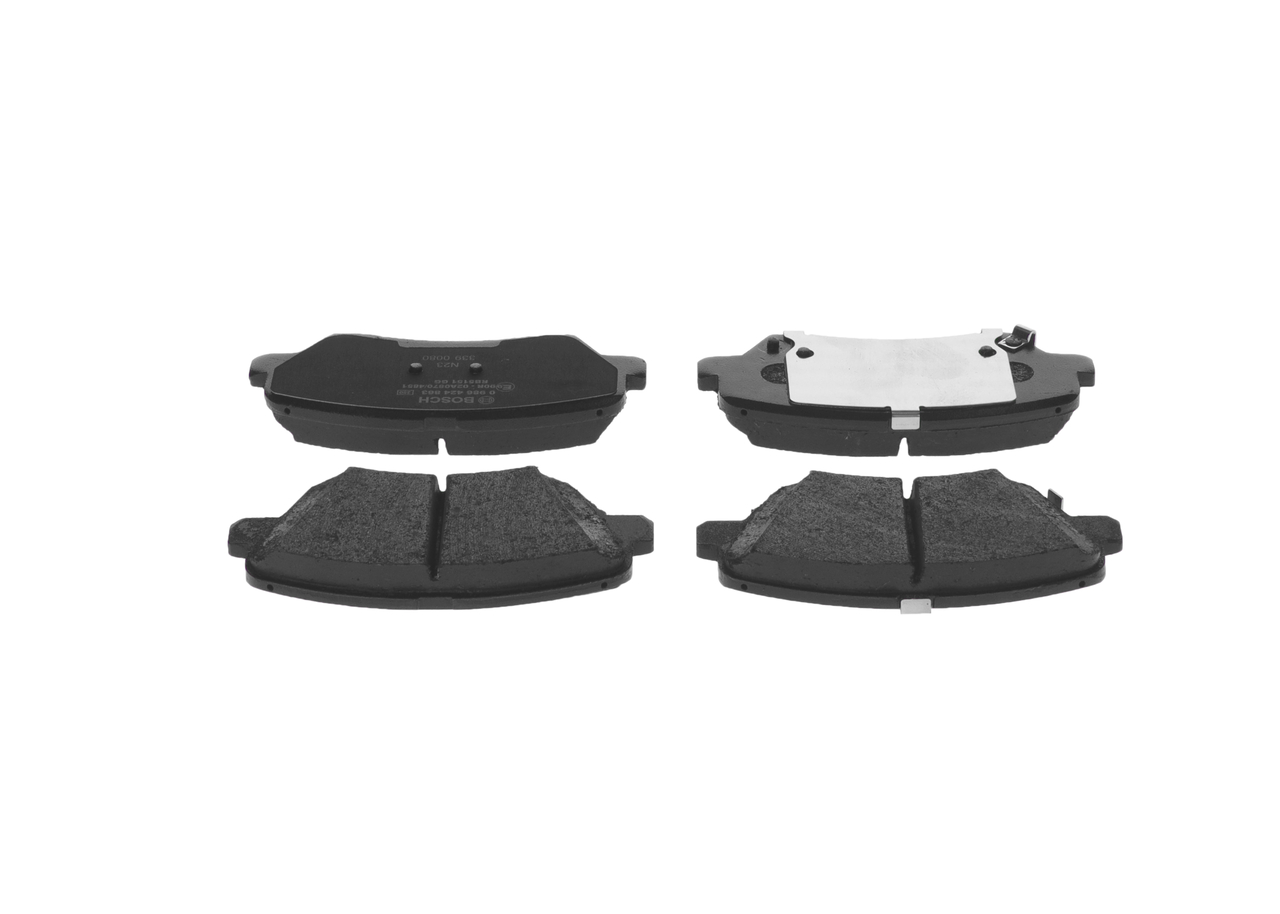 Kit pastiglie freno, Freno a disco - 0 986 424 863 BOSCH