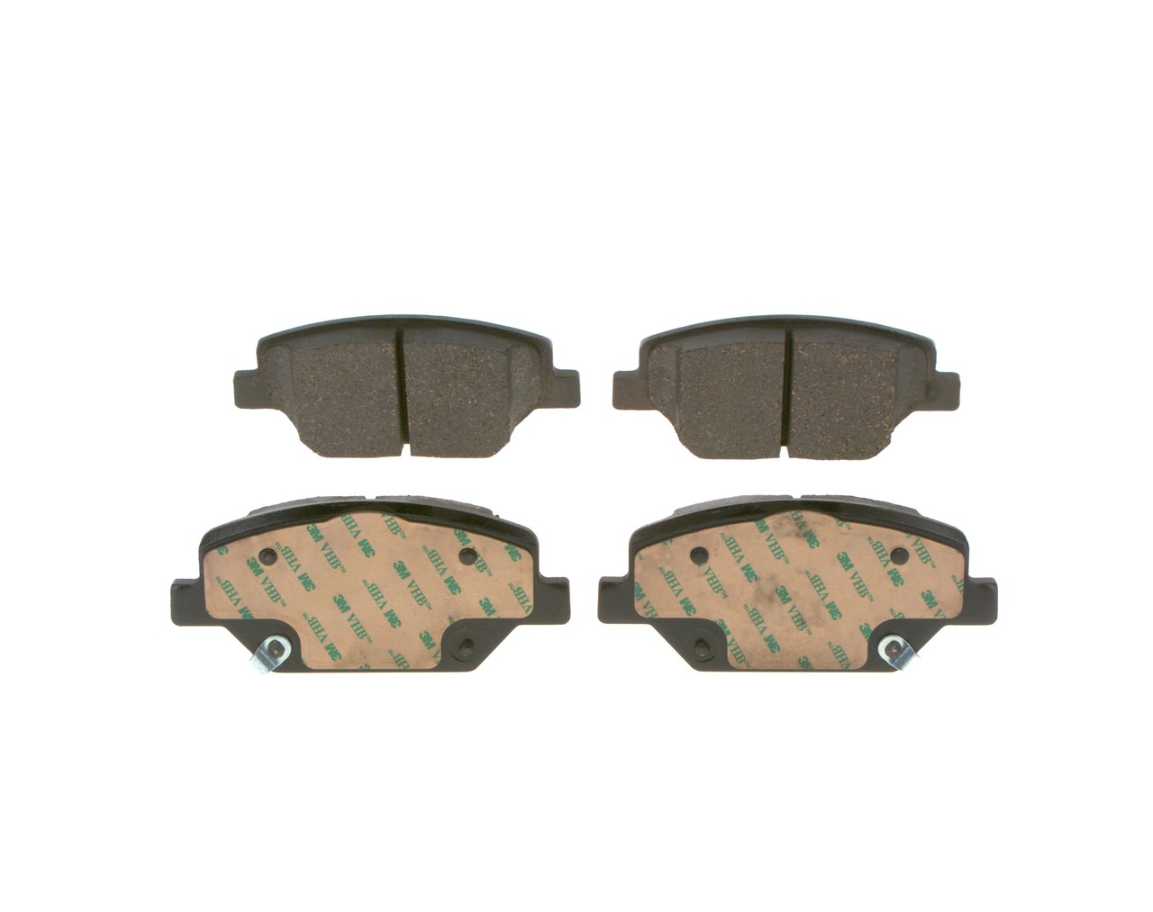 Brake Pad Set, disc brake - 0 986 424 869 BOSCH