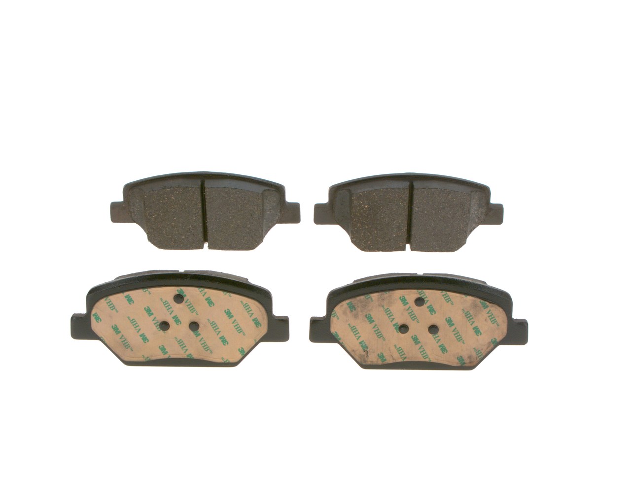 Brake Pad Set, disc brake - 0 986 424 869 BOSCH