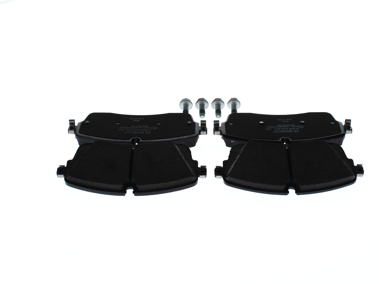 Brake Pad Set, disc brake - 0 986 424 871 BOSCH