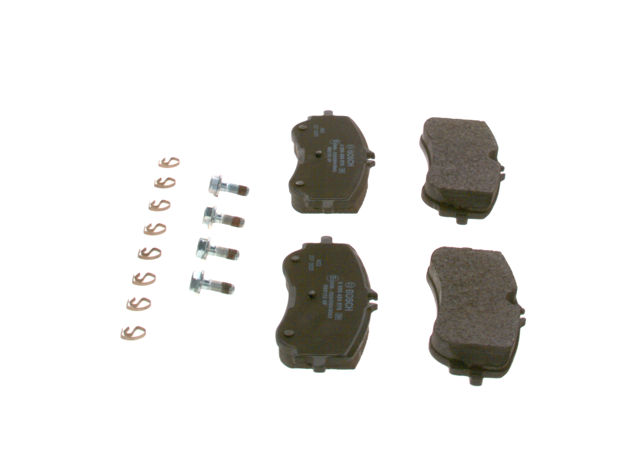 Brake Pad Set, disc brake - 0 986 424 875 BOSCH