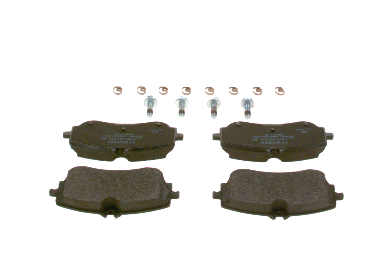 Brake Pad Set, disc brake - 0 986 424 875 BOSCH