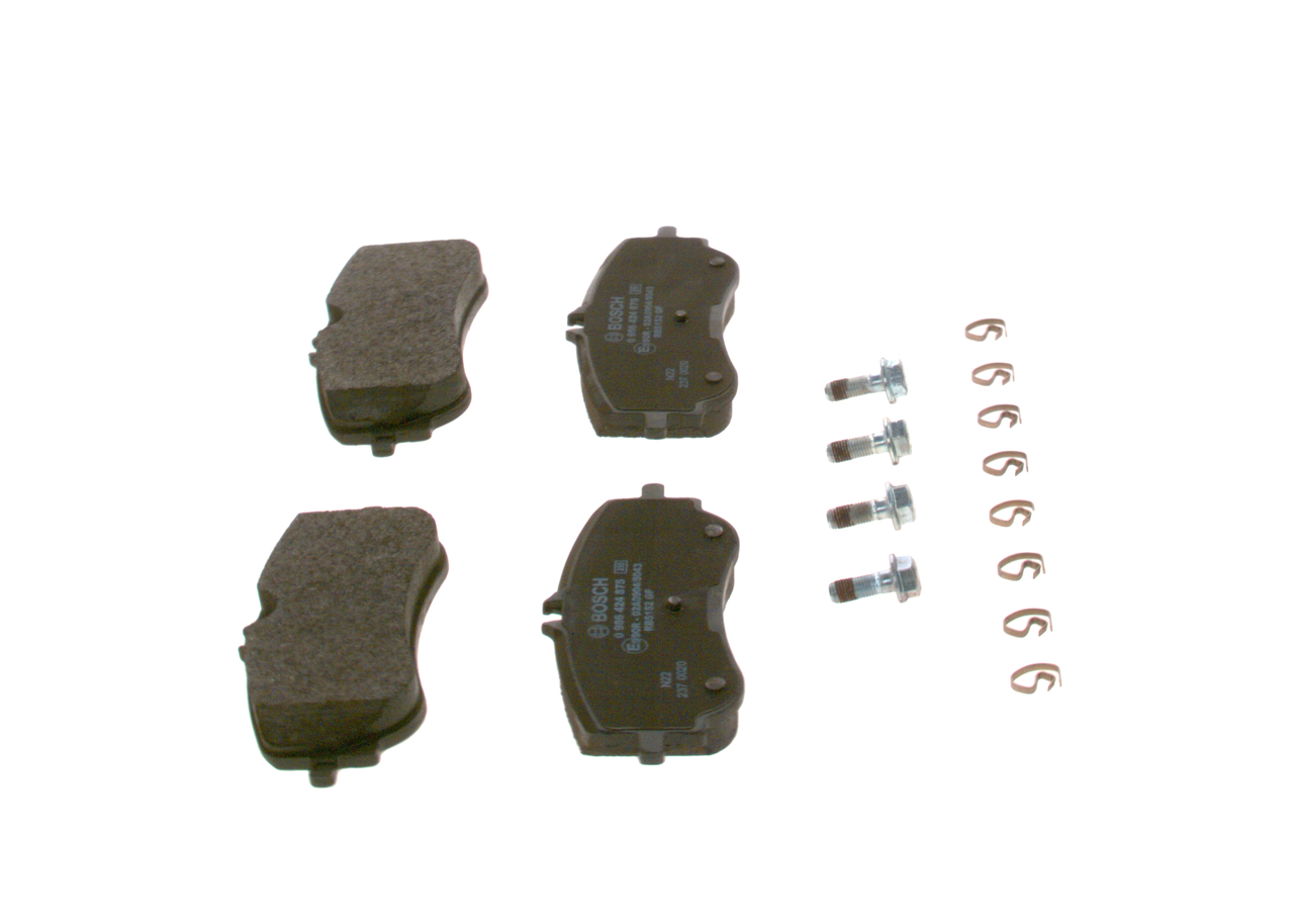 Brake Pad Set, disc brake - 0 986 424 875 BOSCH