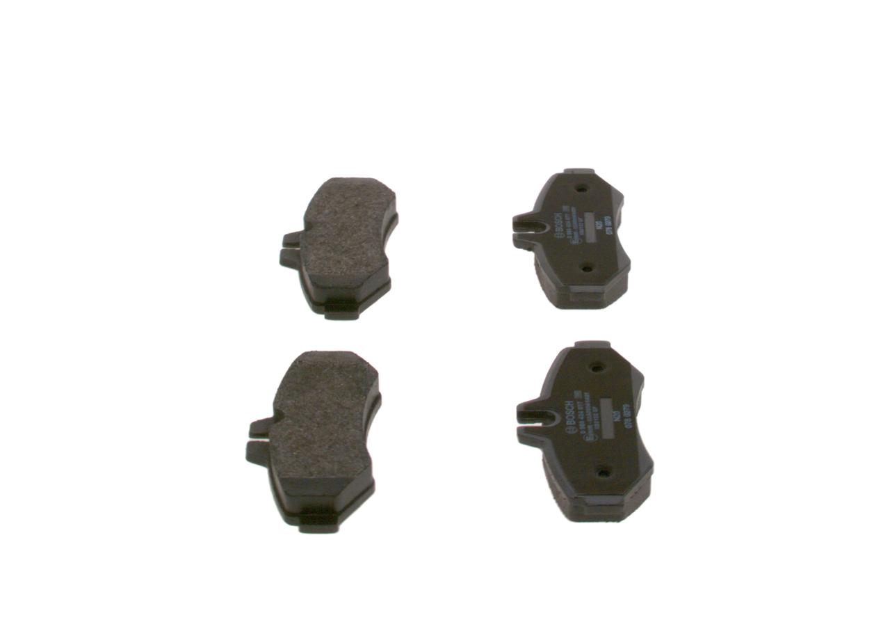 Brake Pad Set, disc brake - 0 986 424 877 BOSCH