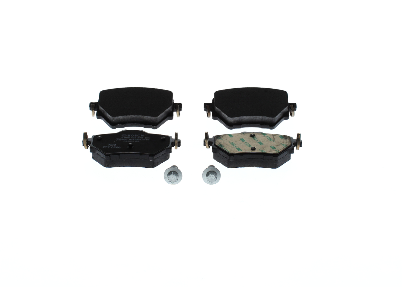 Комплект тормозных колодок, дисковый тормоз - 0 986 424 878 BOSCH