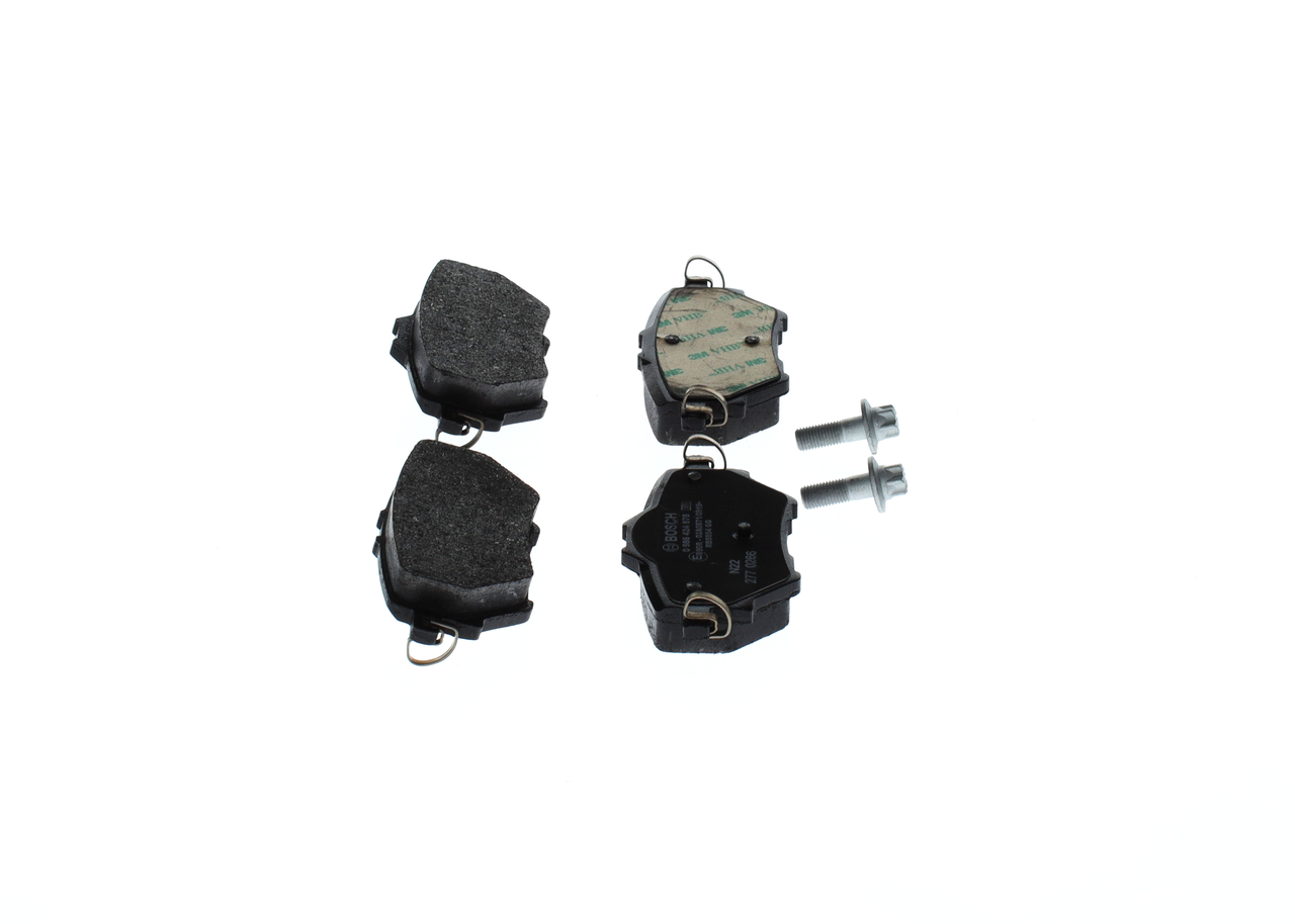 Brake Pad Set, disc brake - 0 986 424 878 BOSCH