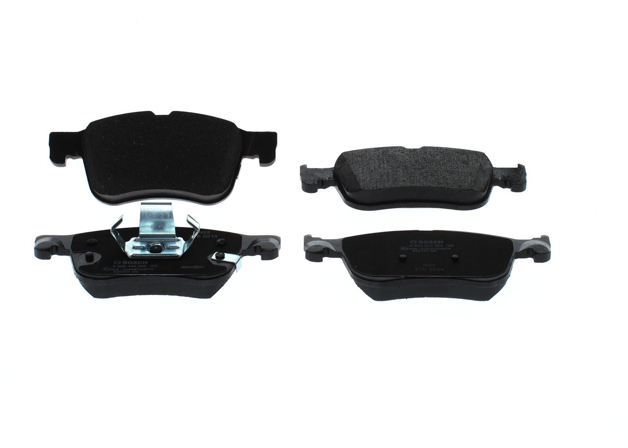 Brake Pad Set, disc brake - 0 986 424 885 BOSCH