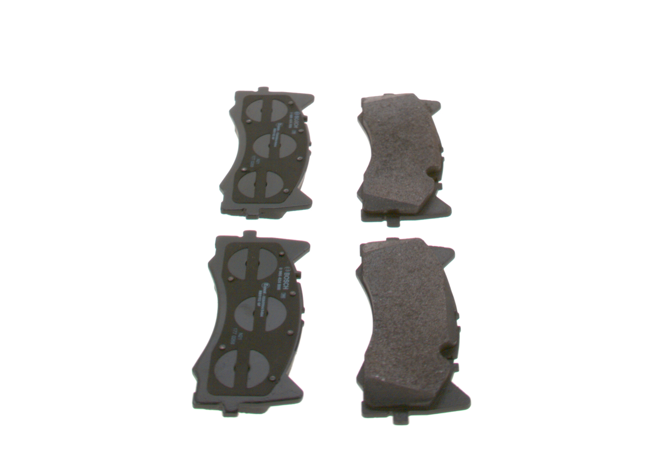 Brake Pad Set, disc brake - 0 986 424 886 BOSCH