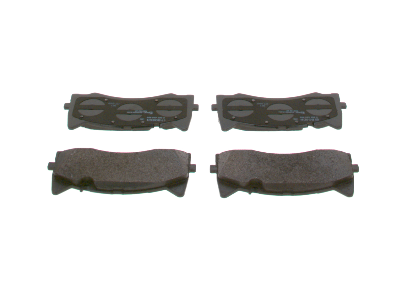 Brake Pad Set, disc brake - 0 986 424 886 BOSCH