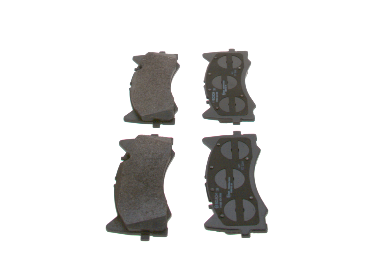 Brake Pad Set, disc brake - 0 986 424 886 BOSCH