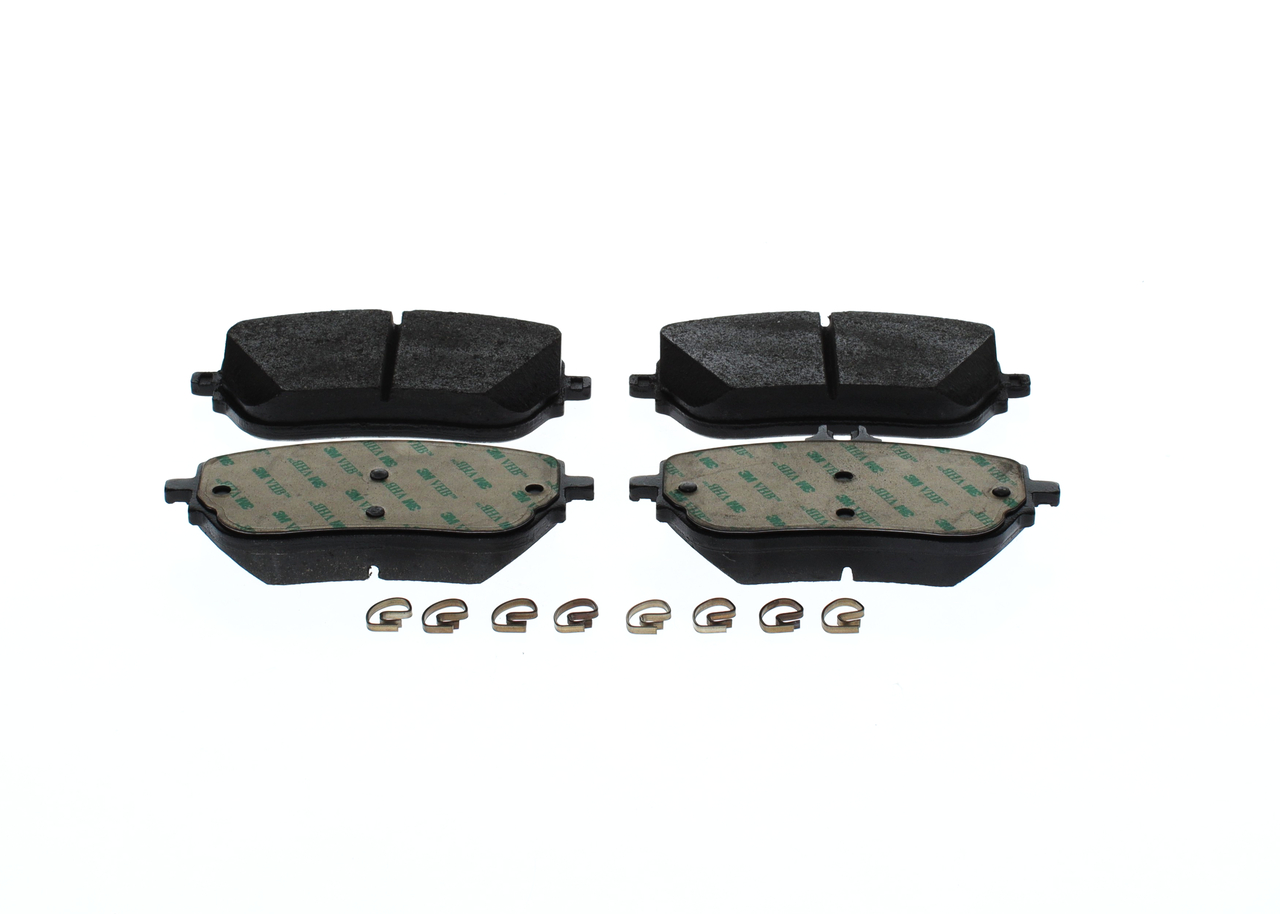 Brake Pad Set, disc brake - 0 986 424 887 BOSCH