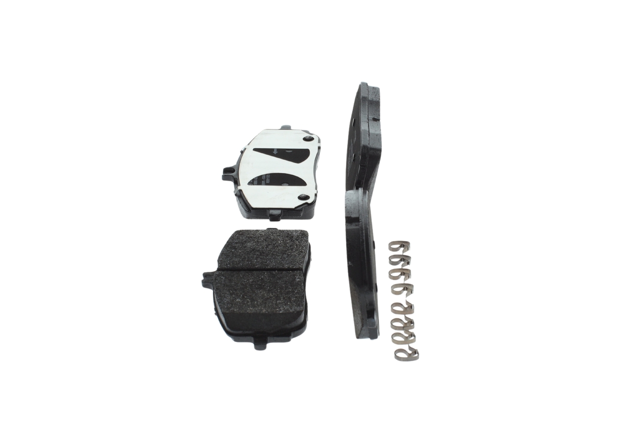 Brake Pad Set, disc brake - 0 986 424 888 BOSCH