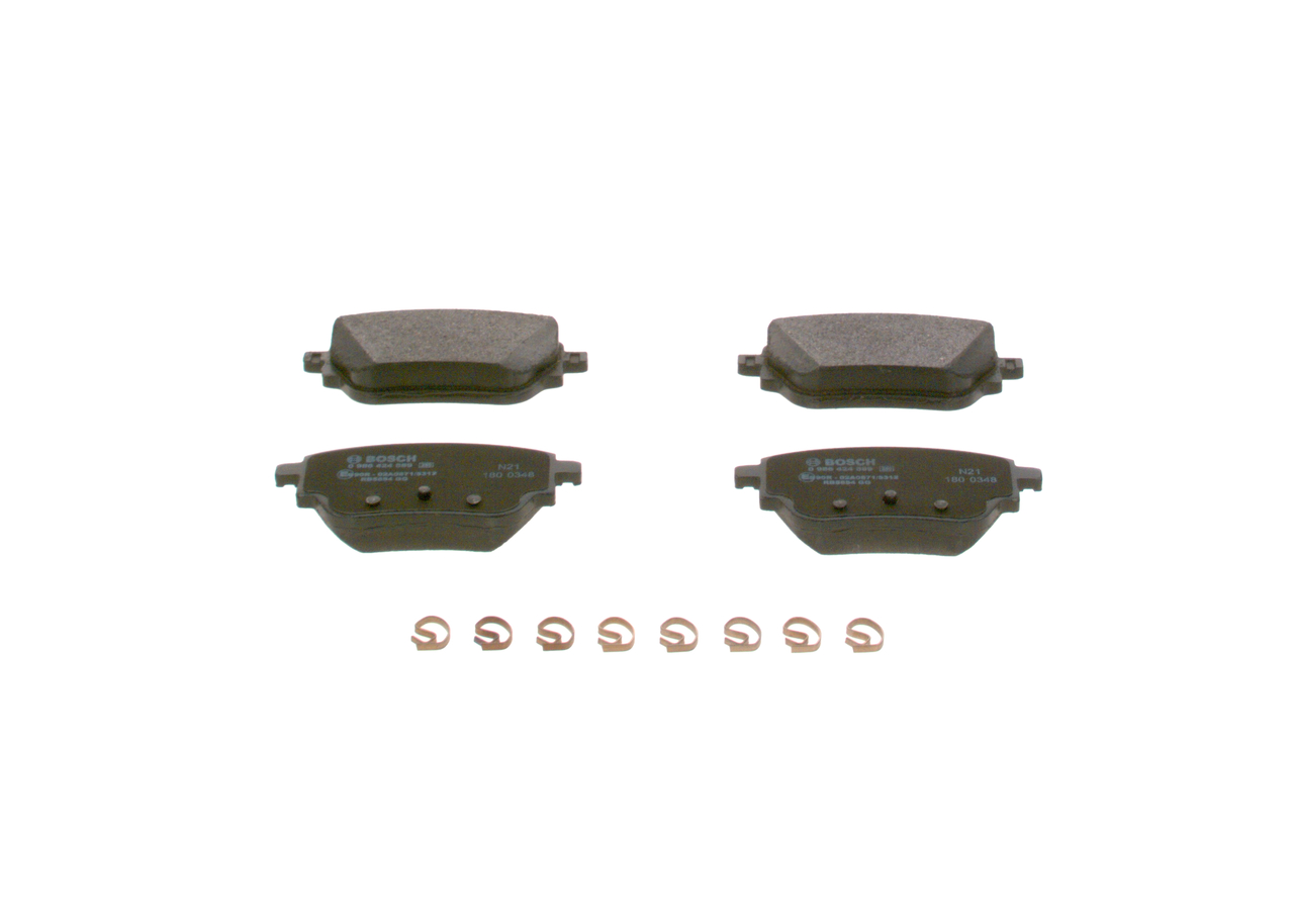 Kit pastiglie freno, Freno a disco - 0 986 424 889 BOSCH
