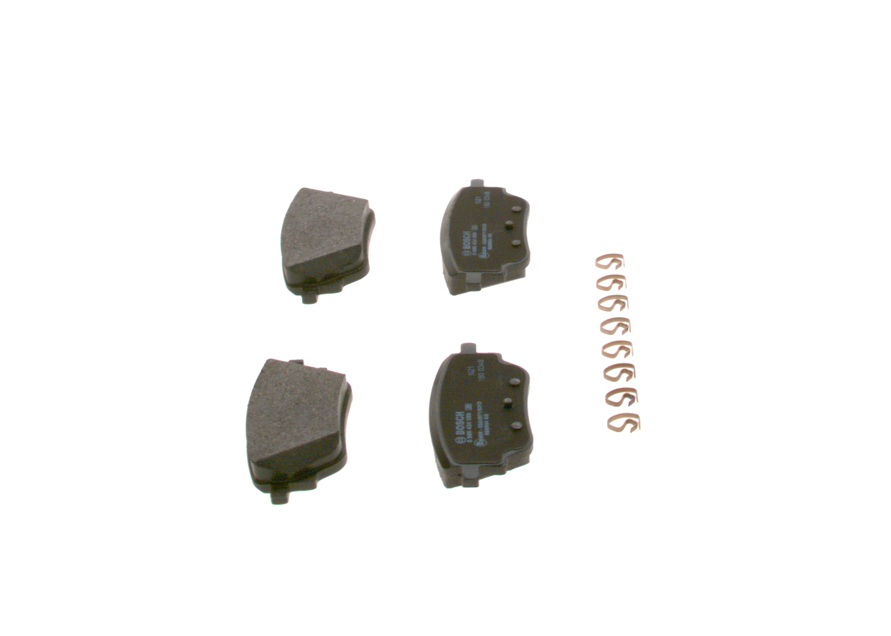 Brake Pad Set, disc brake - 0 986 424 889 BOSCH