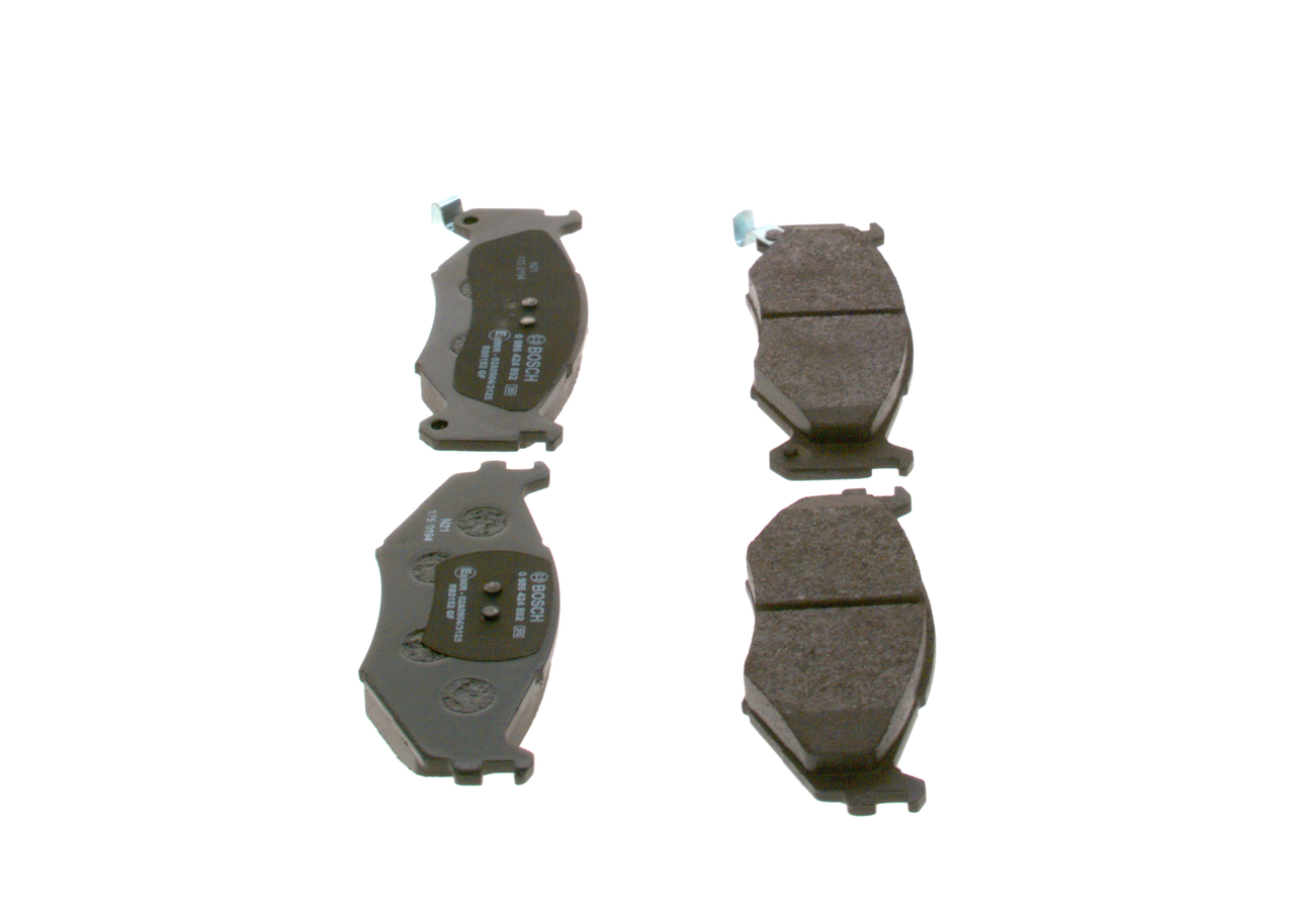 Комплект тормозных колодок, дисковый тормоз - 0 986 424 892 BOSCH