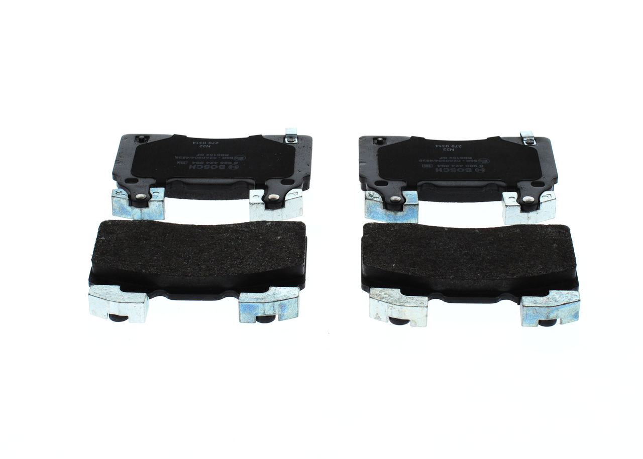 Brake Pad Set, disc brake - 0 986 424 894 BOSCH
