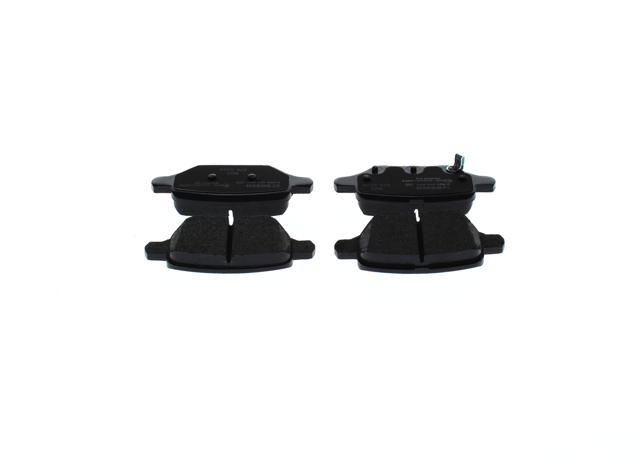 Brake Pad Set, disc brake - 0 986 424 895 BOSCH