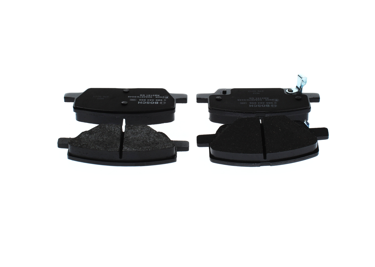 Brake Pad Set, disc brake - 0 986 424 896 BOSCH