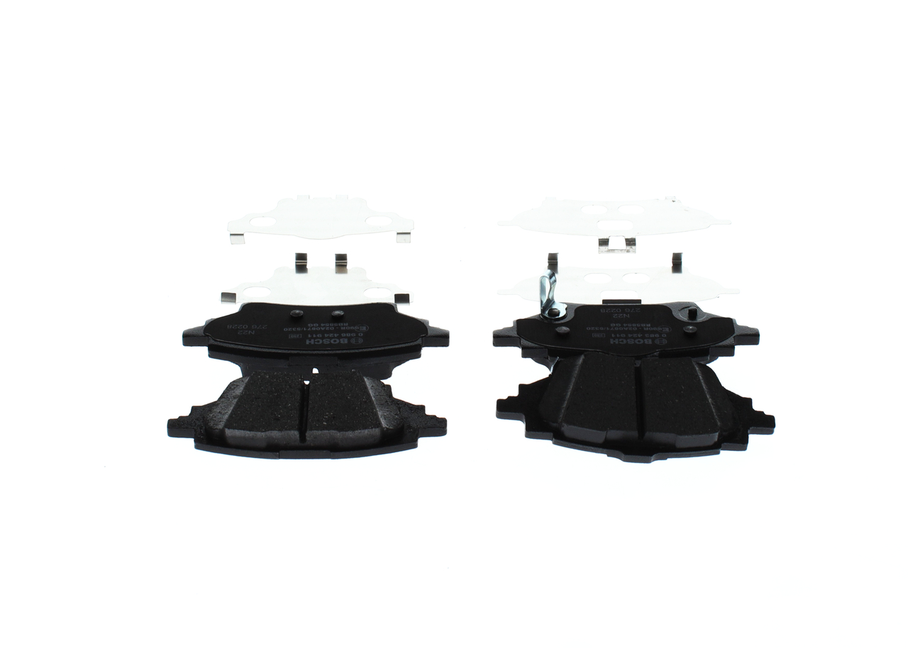 Brake Pad Set, disc brake - 0 986 424 911 BOSCH