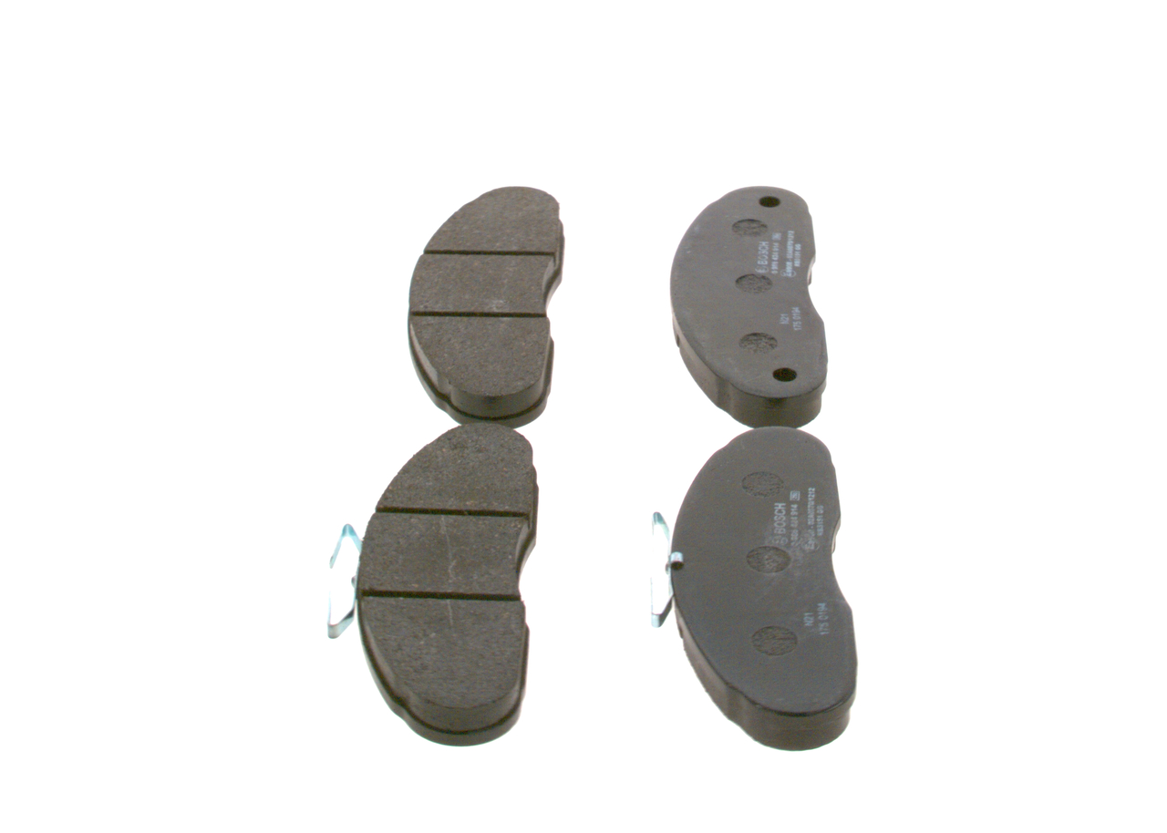 Brake Pad Set, disc brake - 0 986 424 914 BOSCH