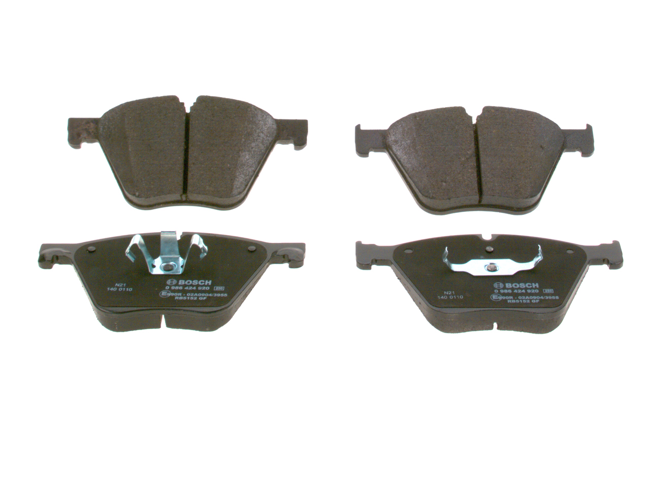 Brake Pad Set, disc brake - 0 986 424 920 BOSCH