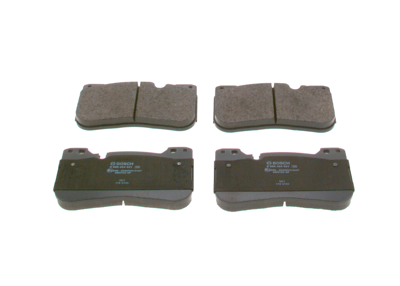 Kit pastiglie freno, Freno a disco - 0 986 424 921 BOSCH