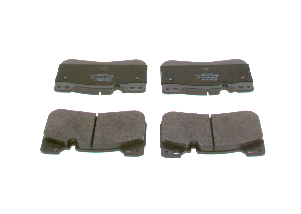 Brake Pad Set, disc brake - 0 986 424 921 BOSCH