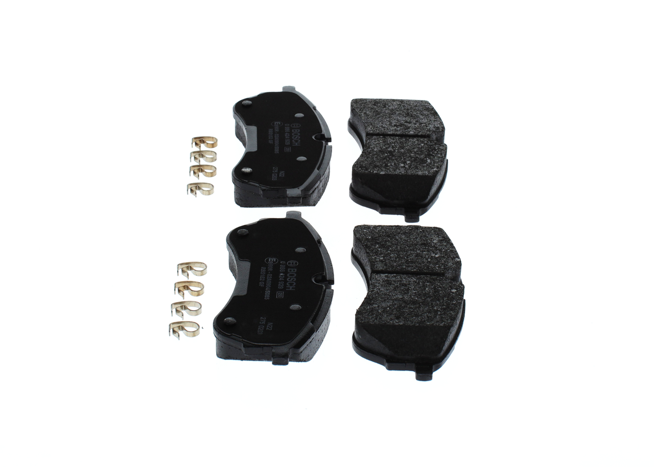 Brake Pad Set, disc brake - 0 986 424 929 BOSCH