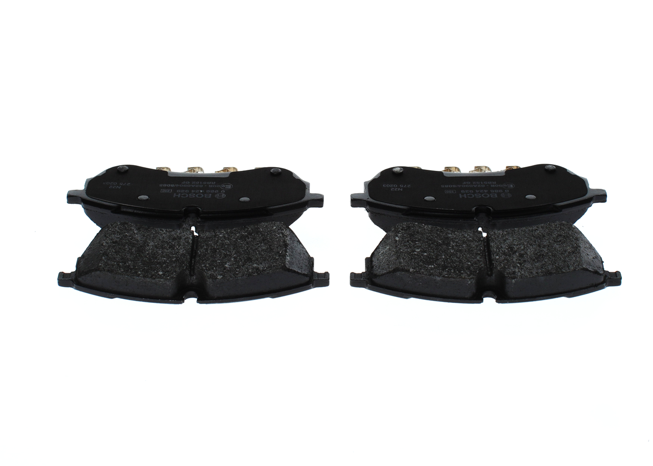 Brake Pad Set, disc brake - 0 986 424 929 BOSCH