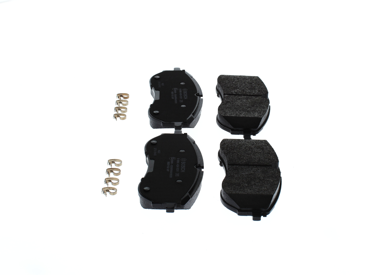 Brake Pad Set, disc brake - 0 986 424 931 BOSCH
