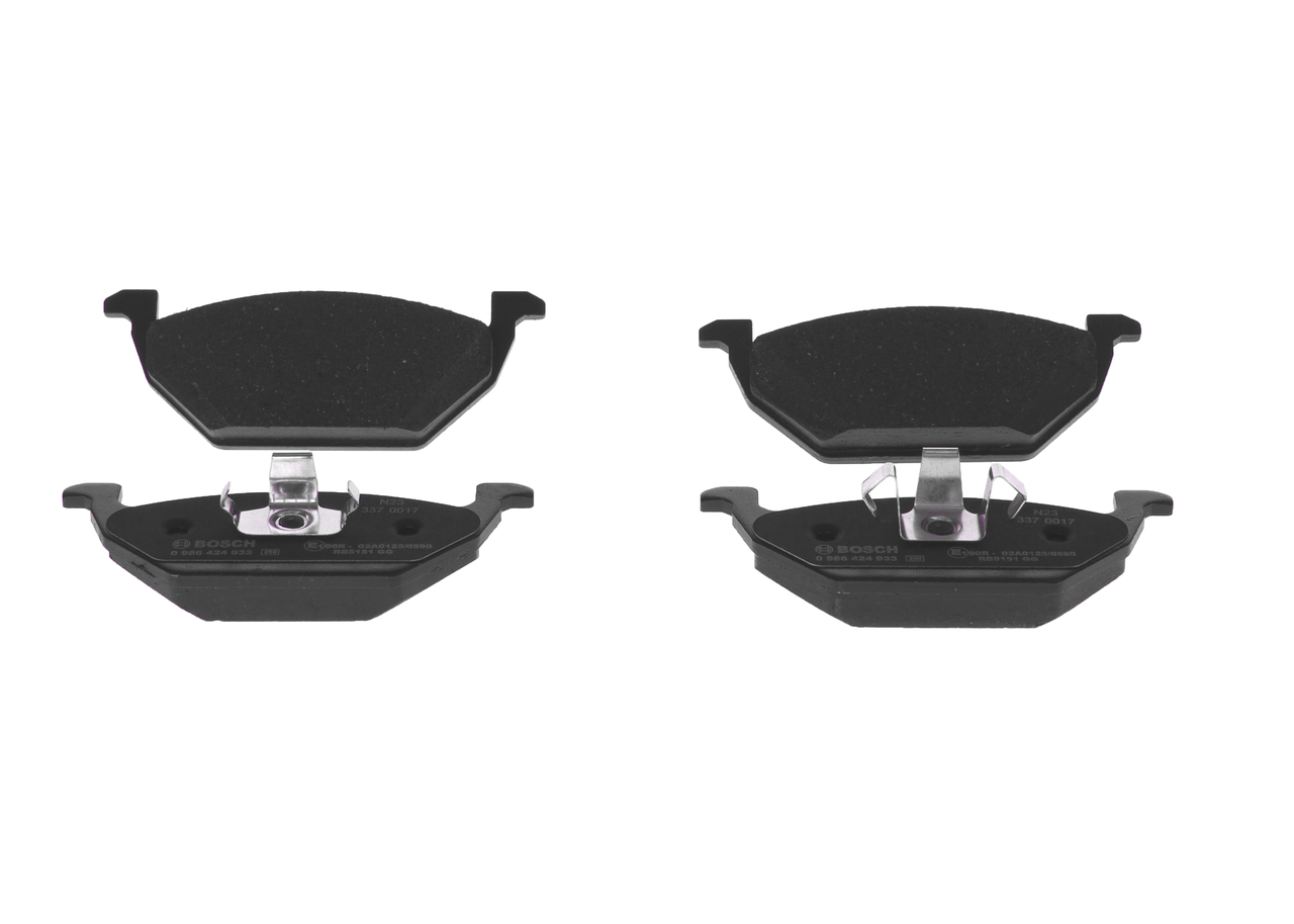 Brake Pad Set, disc brake - 0 986 424 933 BOSCH