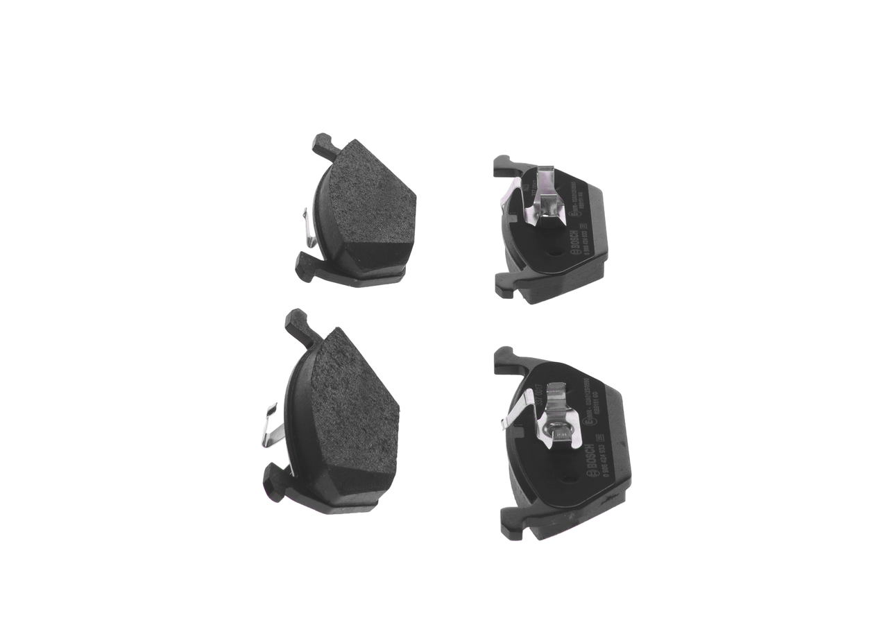 Brake Pad Set, disc brake - 0 986 424 933 BOSCH
