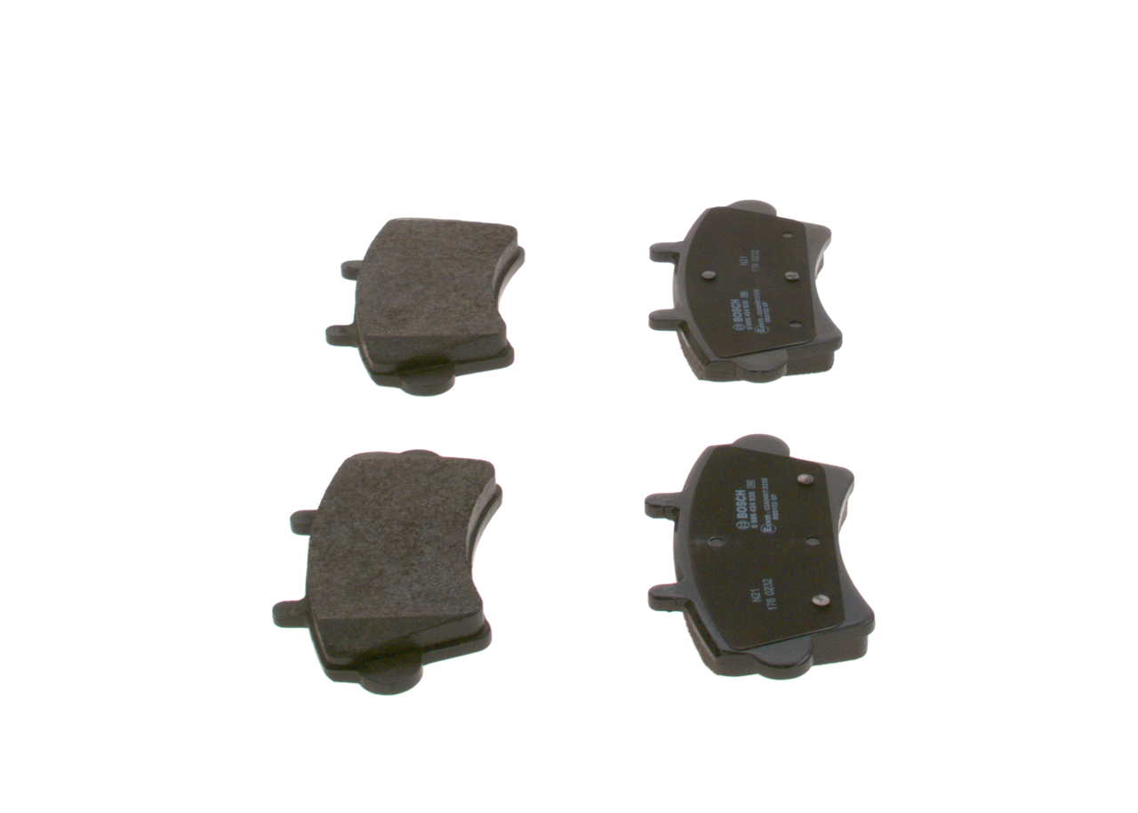 Brake Pad Set, disc brake - 0 986 424 938 BOSCH