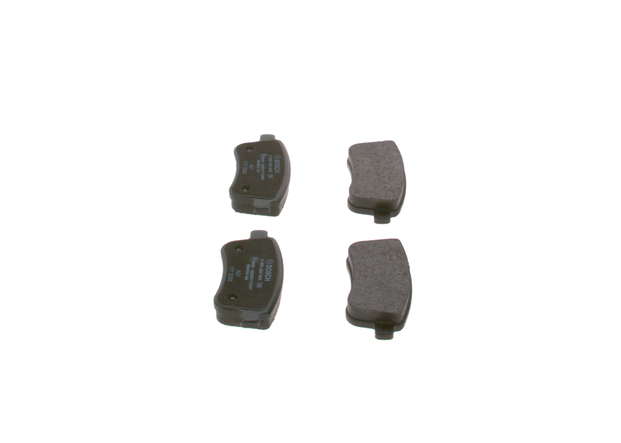 Brake Pad Set, disc brake - 0 986 424 942 BOSCH